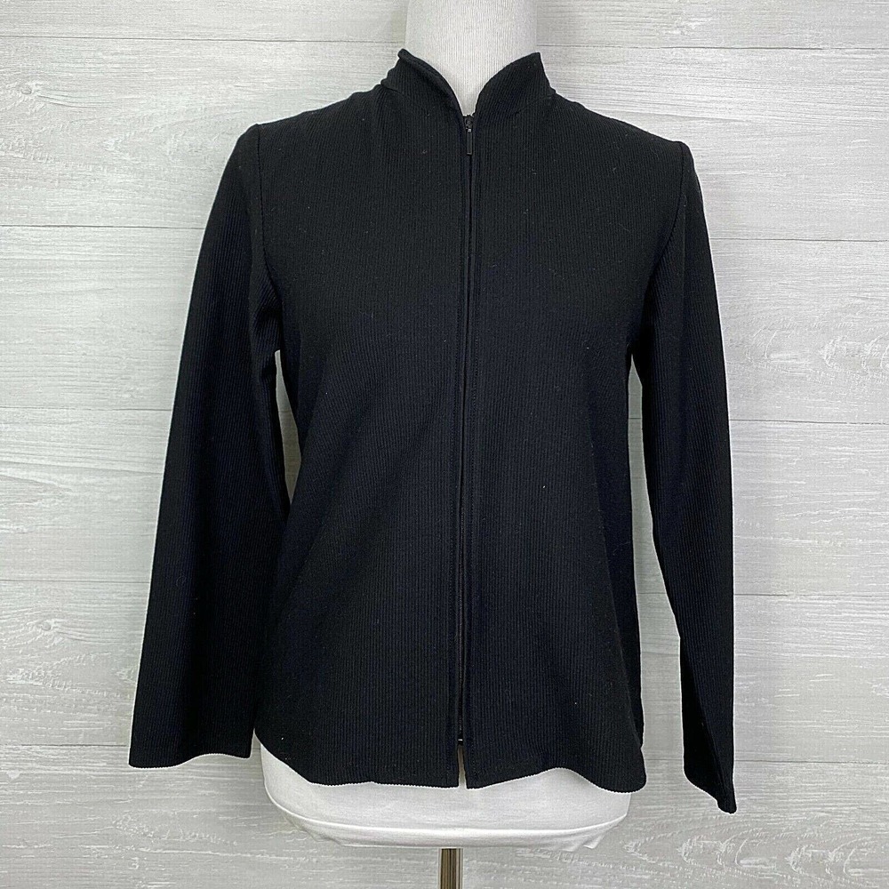Eileen Fisher Ribbed Jacket Petite Small